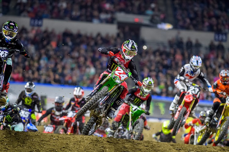 Monster Energy®/Pro Circuit/Kawasaki Rider Austin Forkner Continues Hot Streak With Win in Indy photo