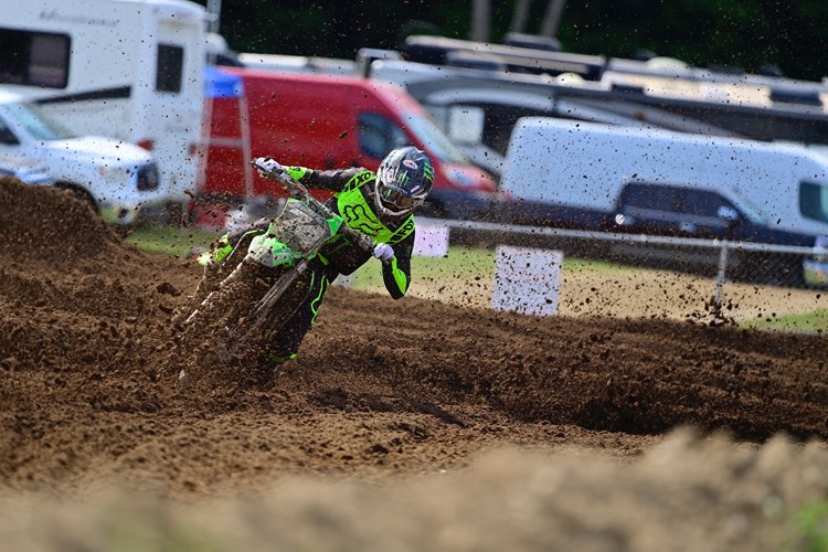 Monster Energy® Kawasaki Rider Adam Cianciarulo Claims First Premier Class Win at RedBud photo