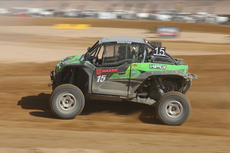 Team Green’s Jeremy McGrath Drives His Teryx KRX® 1000 to a Podium