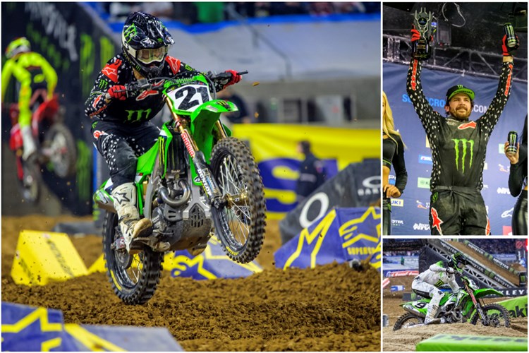 あき様 Monster Energy® Kawasaki's Jason Anderson Earns Second Consecutive
