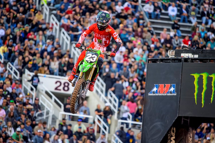 Monster Energy® Kawasaki Rider Jason Anderson Claims Fourth Consecutive 