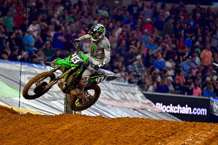 MONSTER ENERGY®/PRO CIRCUIT/KAWASAKI RIDER CAMERON MCADOO CELEBRATES ...