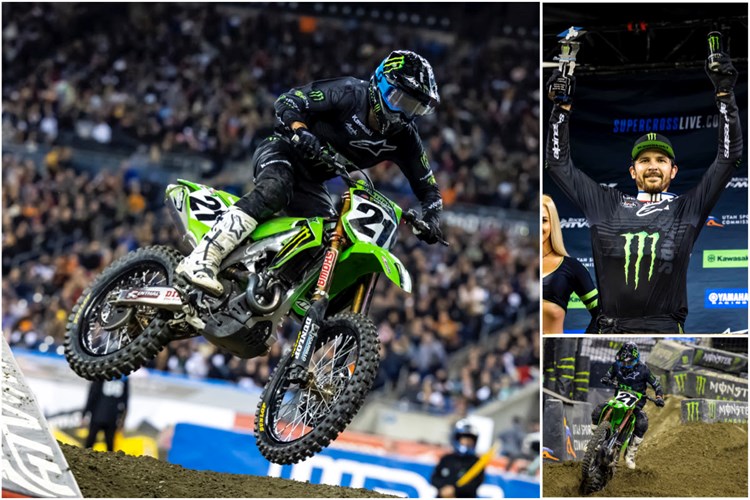 Monster Energy® Kawasaki Rider Jason Anderson Secures Second in Seattle ...