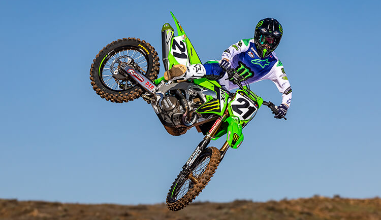 kawasaki racing dirt bikes