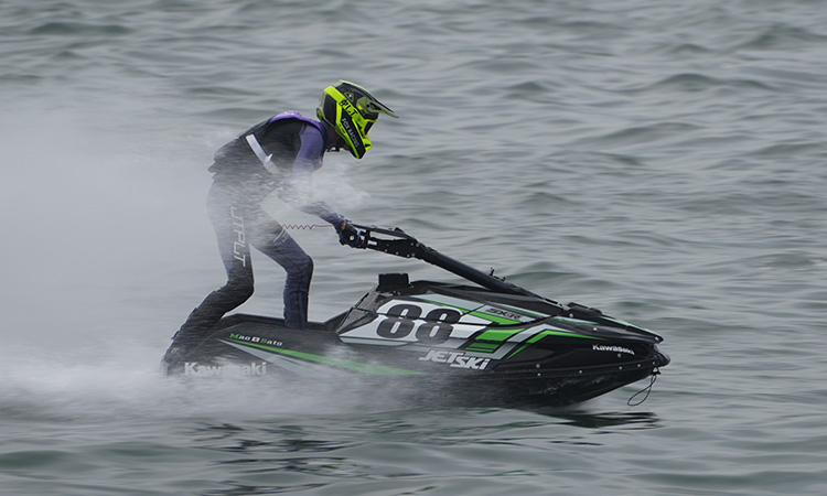 riders on the race track