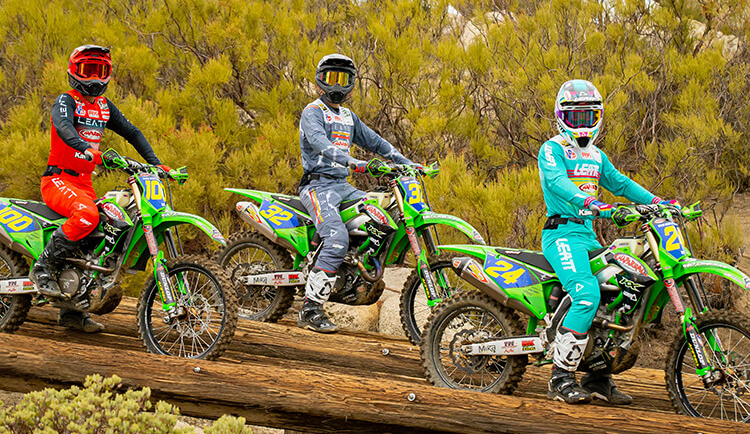 riders on the race track