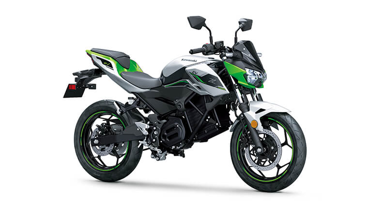 Photo of a Z e-1 motorcycle