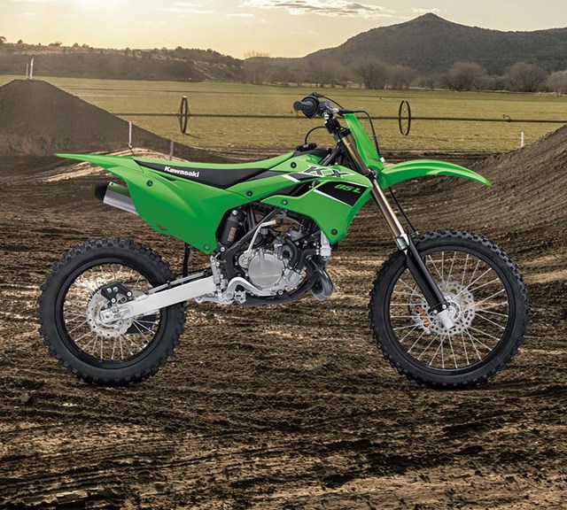 Image of 2023 KX85 L in action