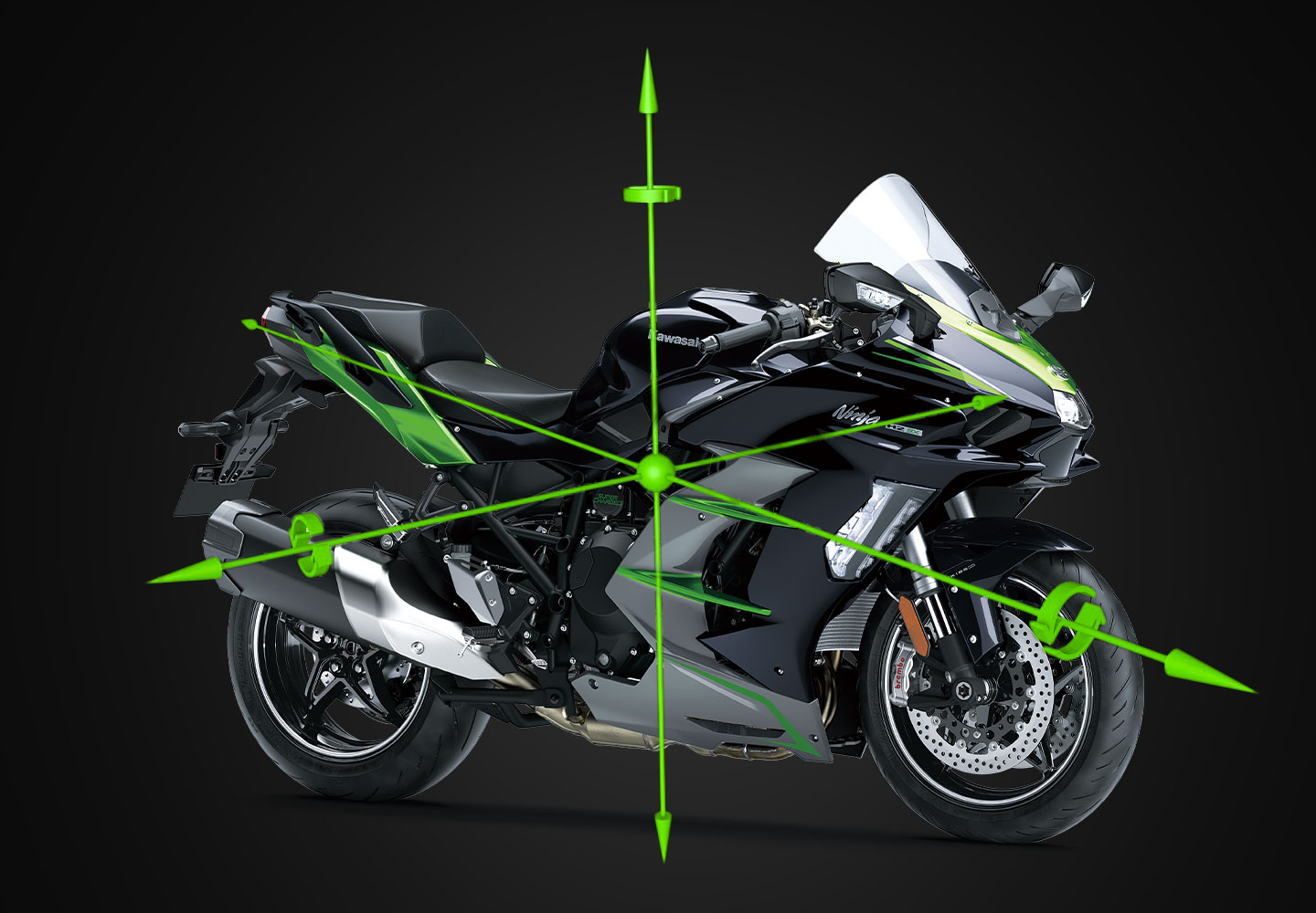 Kawasaki Ninja H2 SX |もっともパワフルなハイパースポーツツーリングモデル