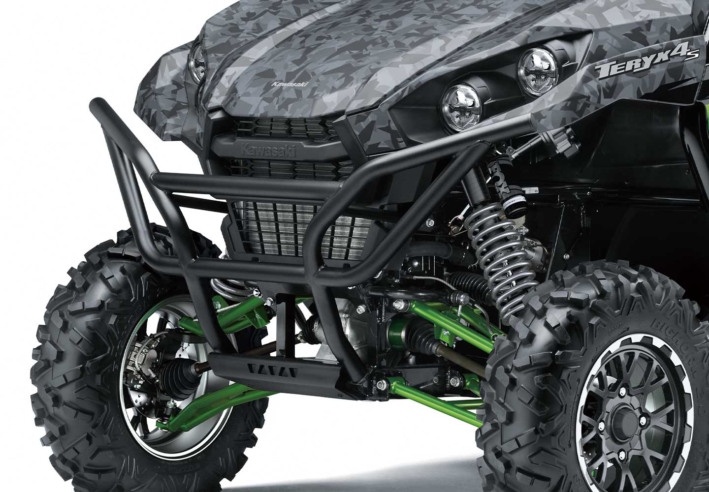 カワサキ TERYX4 | サイド・バイ・サイド | 4人で冒険の旅へ