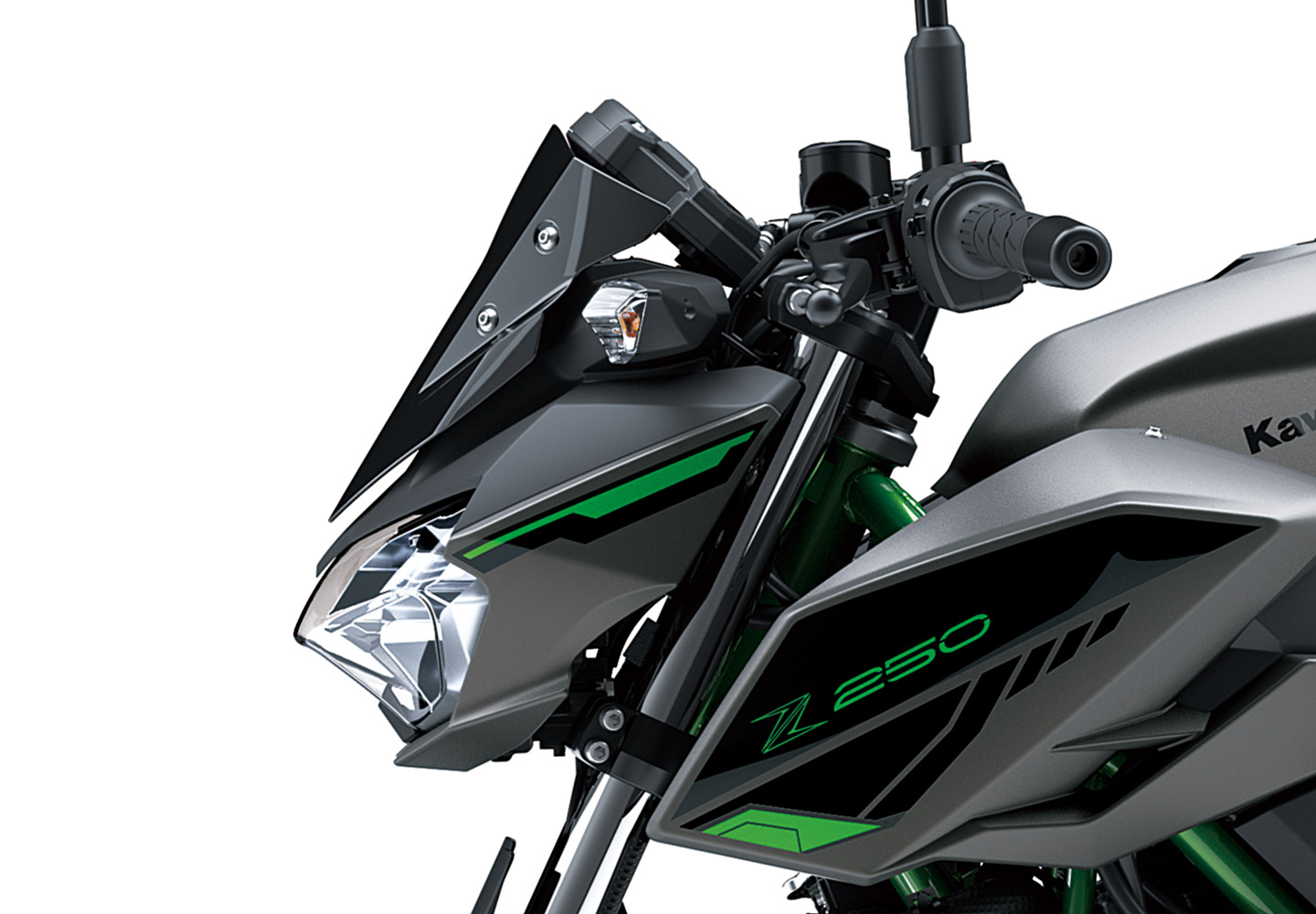 Kawasaki Z250| スーパーネイキッドモデル | アグレッシブなスタイリング