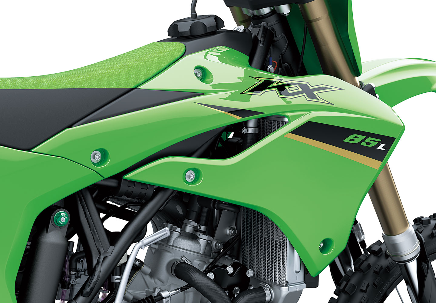 Kawasaki KX85｜競技用車両｜自信を抱かせるモトクロッサー