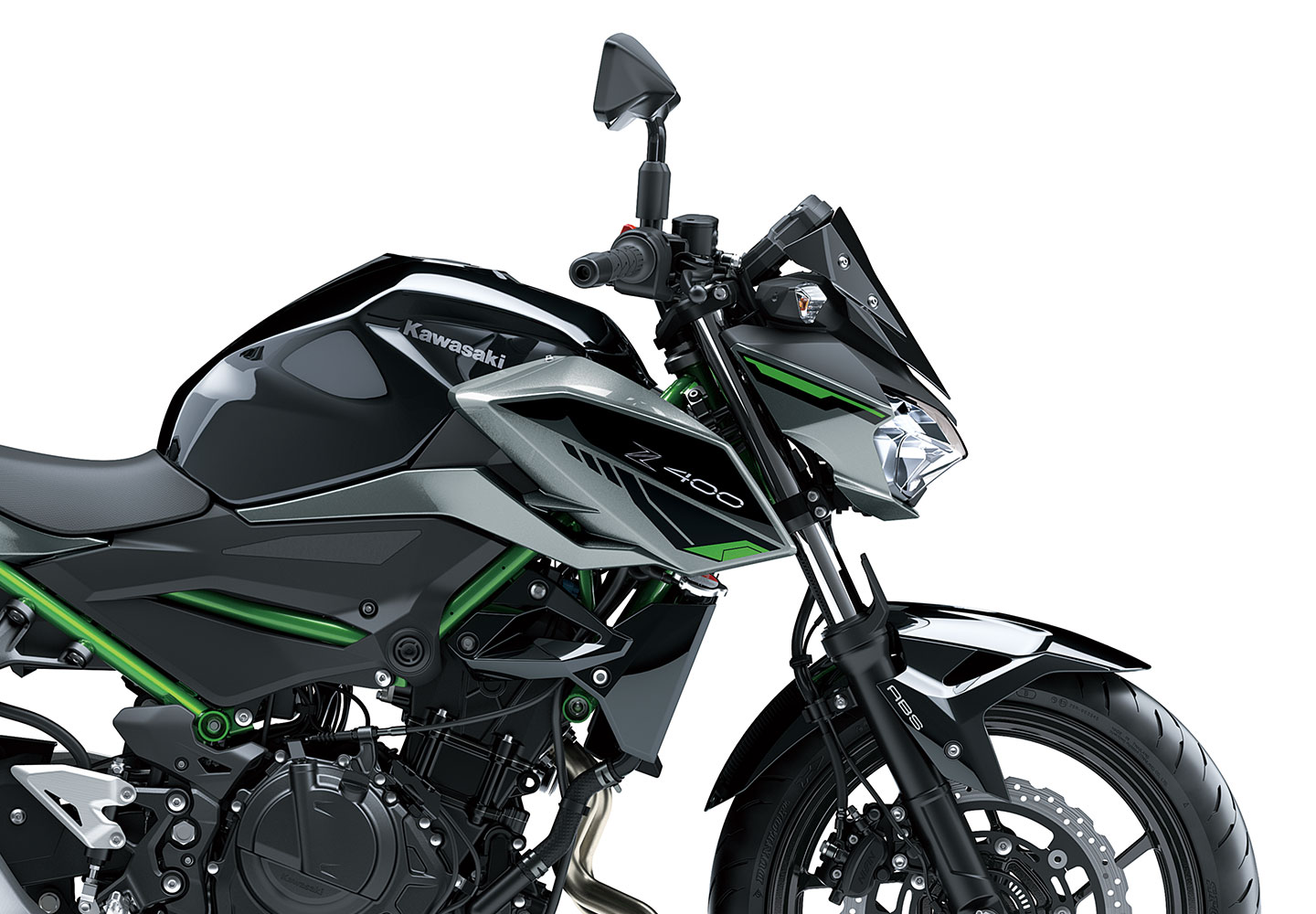 Kawasaki Z400| スーパーネイキッドモデル | アグレッシブな