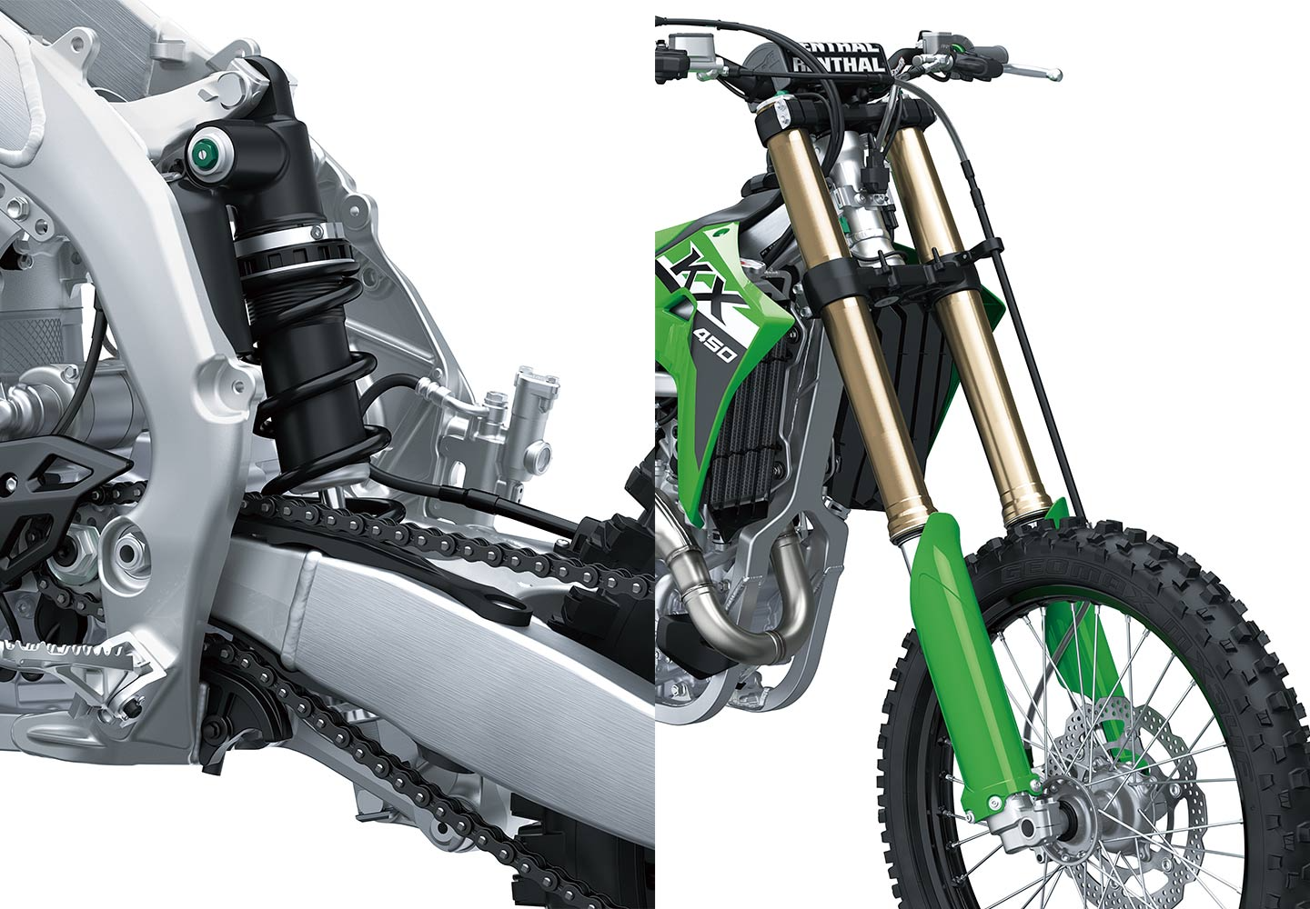 Kawasaki KX450 | 競技用車両|もっともパワフルなモトクロッサー