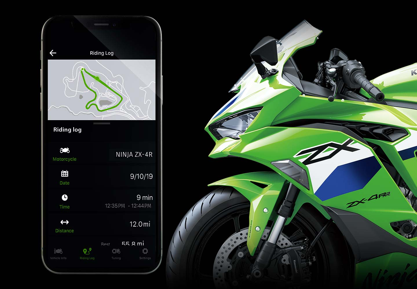 Kawasaki Ninja ZX-4R |スーパースポーツモデル|並列4気筒