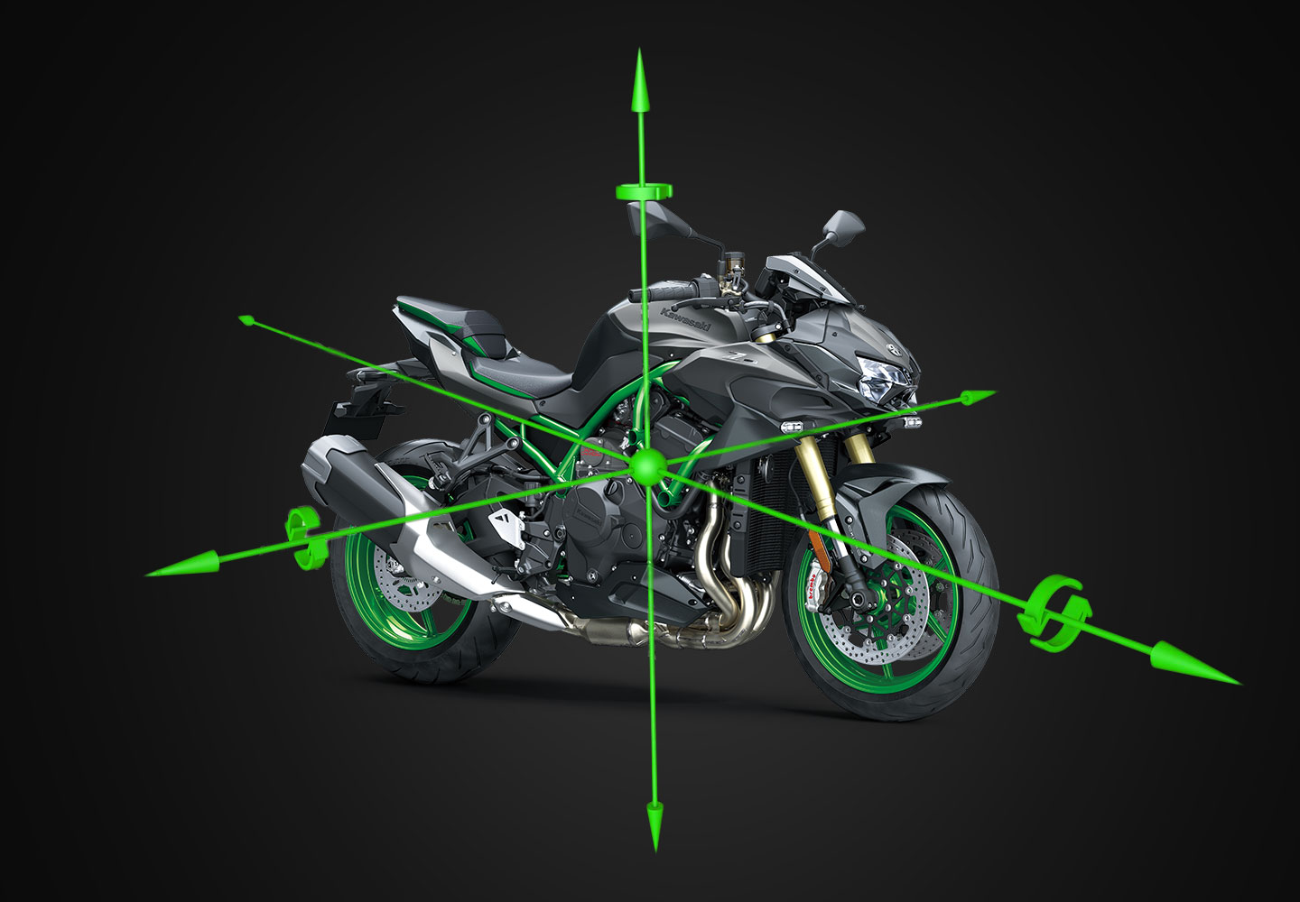カワサキ エンジン　1000cc ほぼ未使用 H2 Kawasaki カワサキ「Z H2」が新登場！ 走行写真＆各部カットを一気見せ