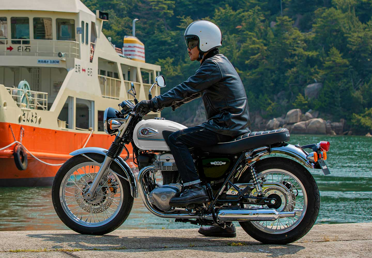 お洋服 Kawasaki W800 | レトロモダン | オリジナルアイコン