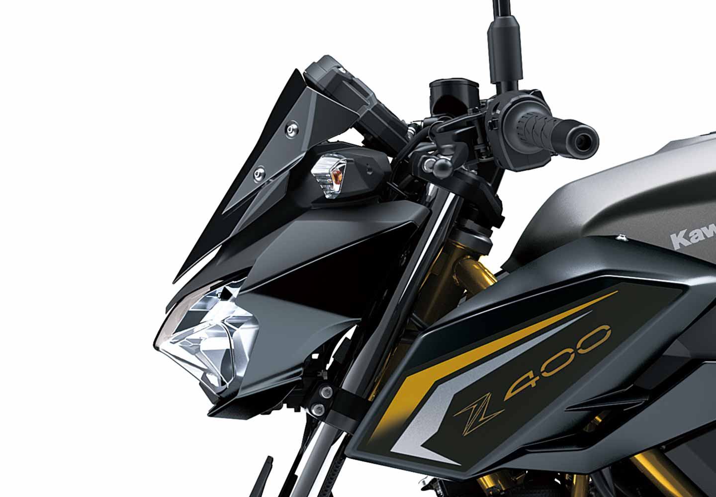 Kawasaki Z400| スーパーネイキッドモデル | アグレッシブなスタイリング