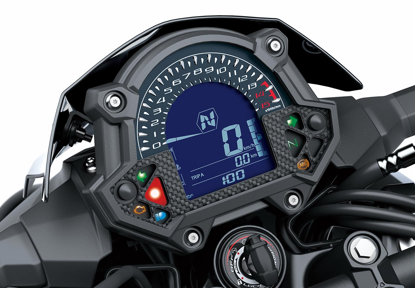 Kawasaki　Z250 バイクメーター Kawasaki Z250| スーパーネイキッドモデル | アグレッシブなスタイリング
