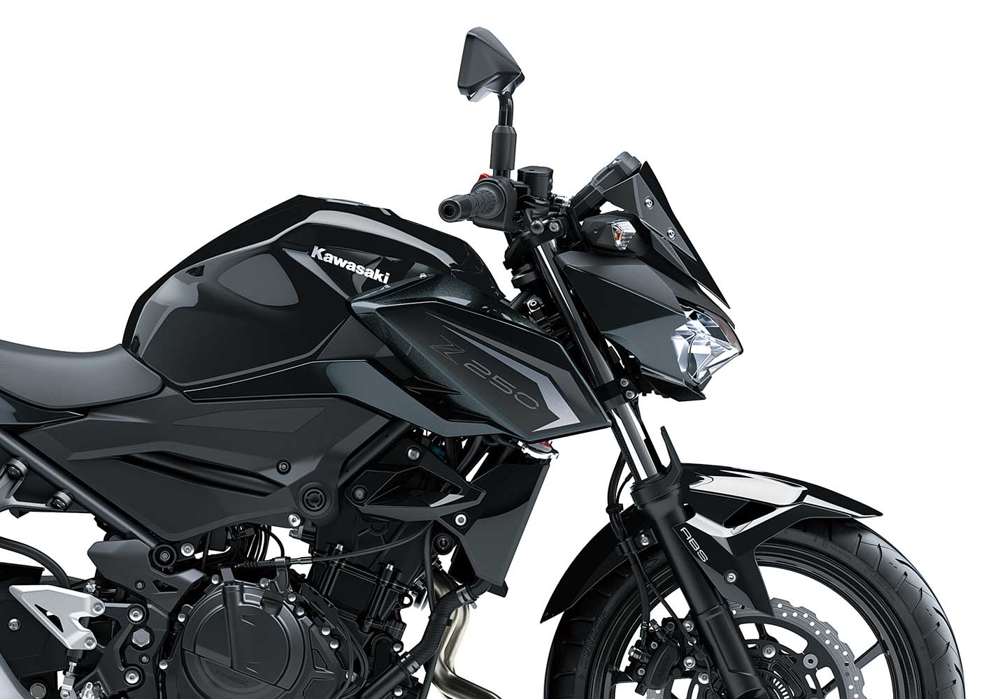 Kawasaki Z250| スーパーネイキッドモデル | アグレッシブな