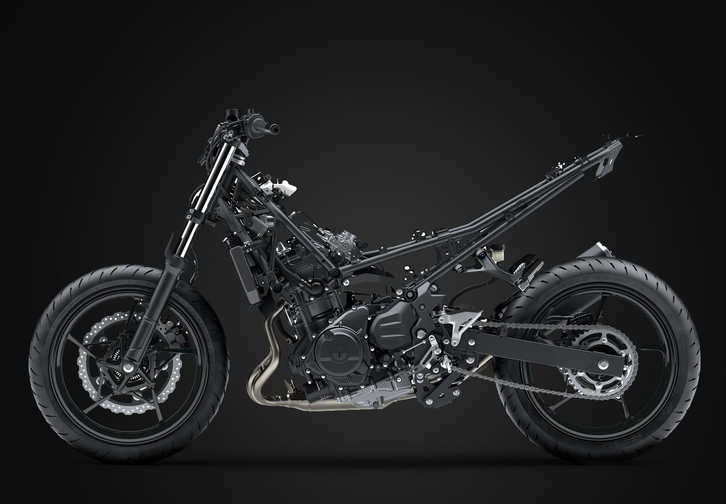 Kawasaki Z250| スーパーネイキッドモデル | アグレッシブなスタイリング