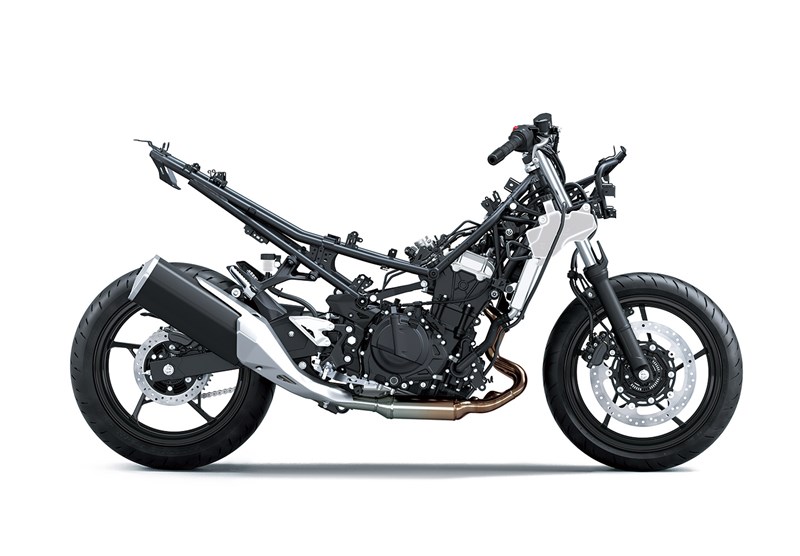 軽量で取り回しやすいシャーシ