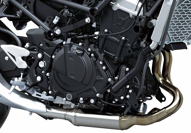 排気量を拡大したエンジン