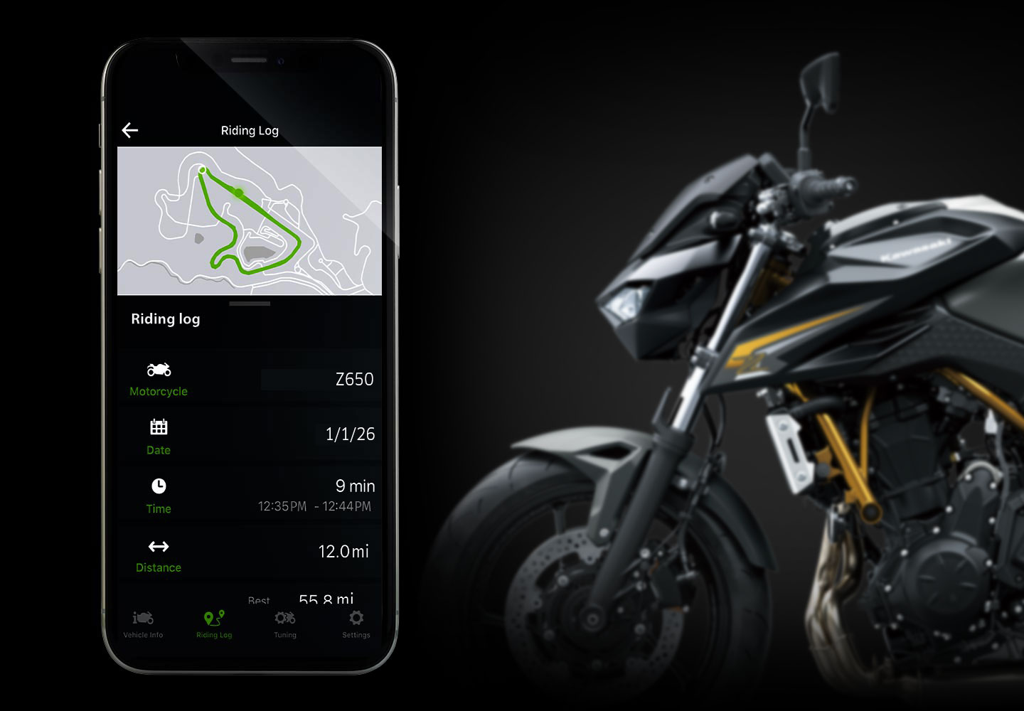 Kawasaki Z650 | スーパーネイキッドモデル | 多彩な機能