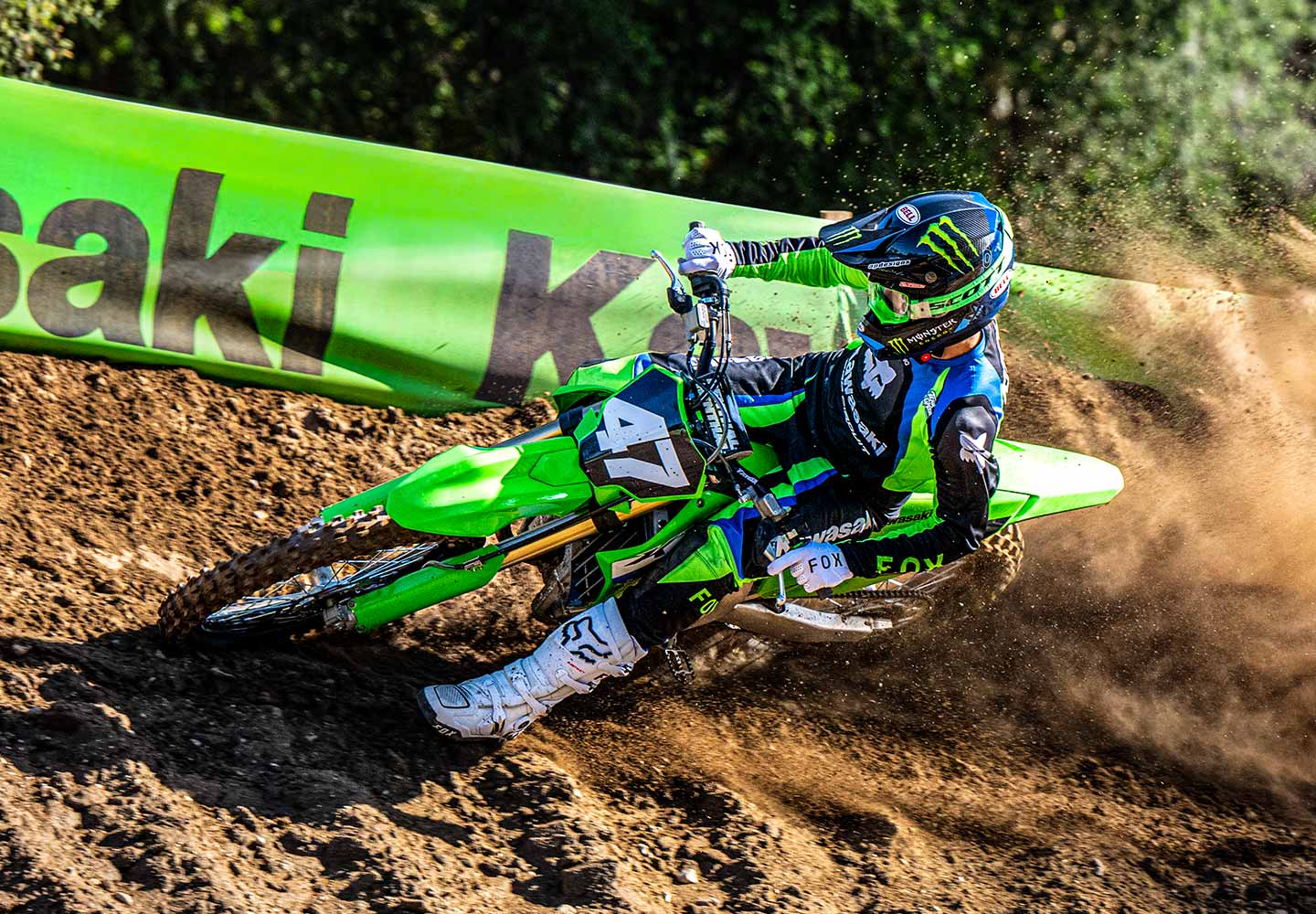 Kawasaki KX250F | 競技用車両|ハイパフォーマンスなモトクロッサー