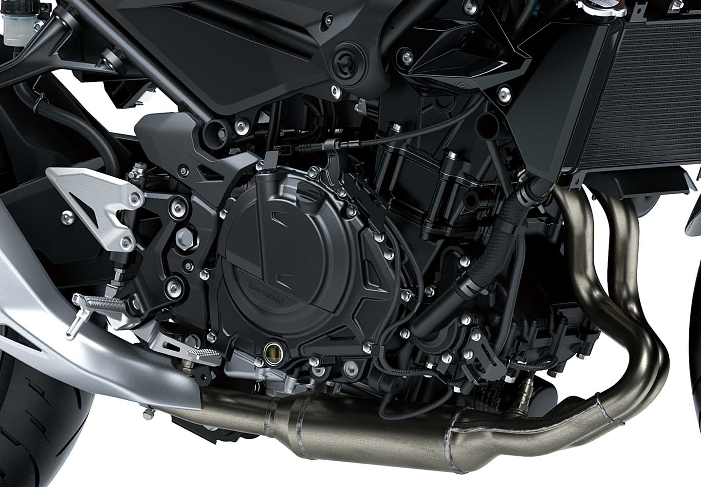 Kawasaki Z400 | スーパーネイキッドモデル | アグレッシブなスタイリング