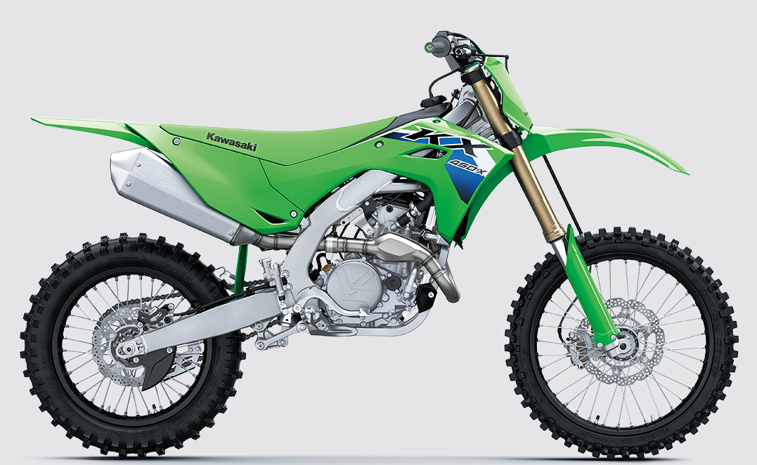 けろり Kawasaki KX450X | 競技用車両|もっともパワフルなクロスカントリーマシン