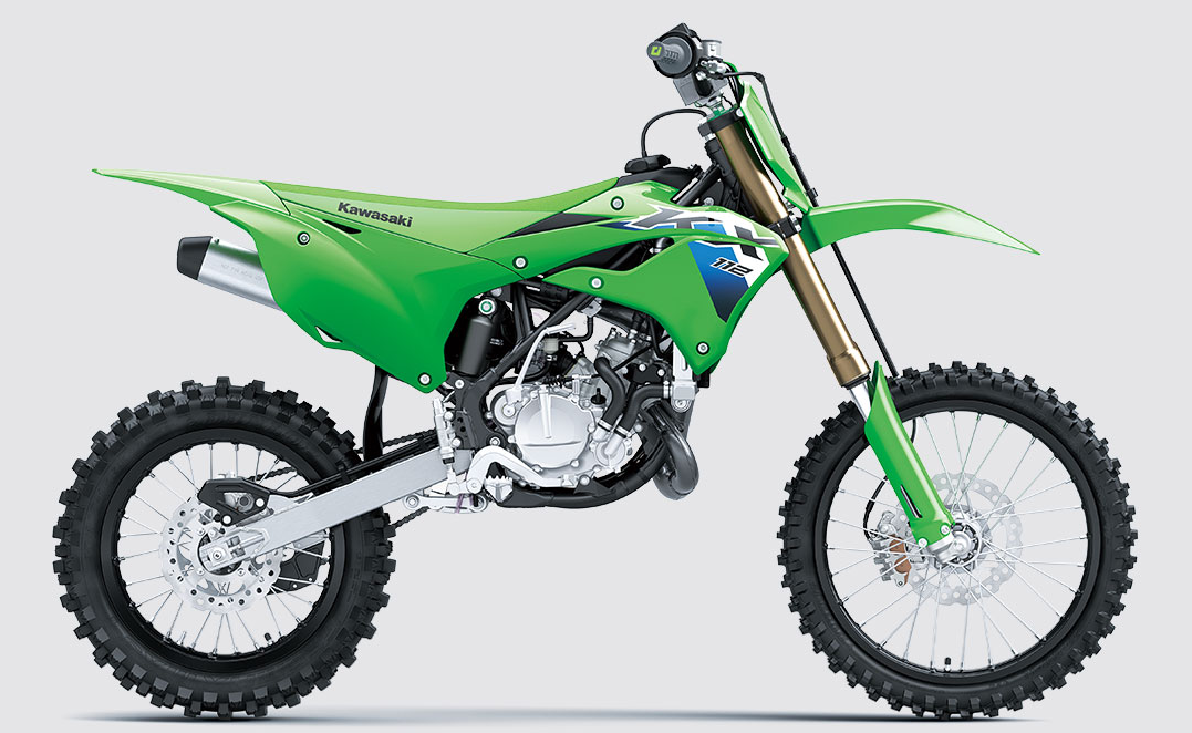 Kawasaki KX112｜競技用車両｜パワーと耐久性を兼ね備えたモトクロッサー