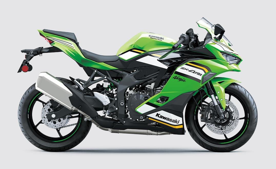 Kawasaki Ninja ZX-4R |スーパースポーツモデル|並列4気筒エンジンを搭載した400ccクラスのゲームチェンジャー。