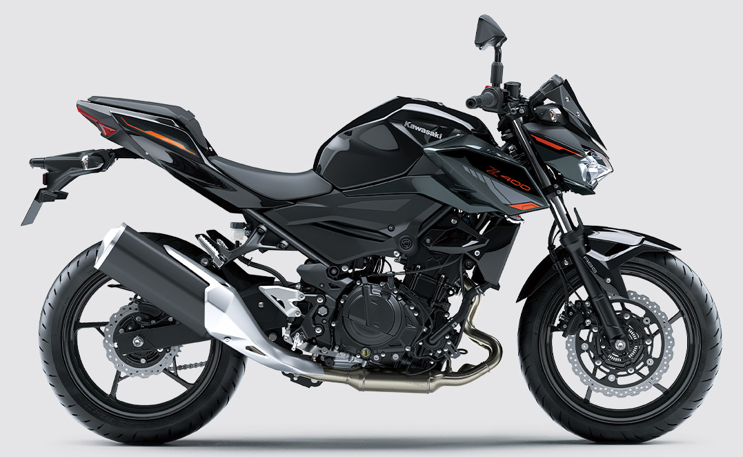 Kawasaki Z400| スーパーネイキッドモデル | アグレッシブなスタイリング