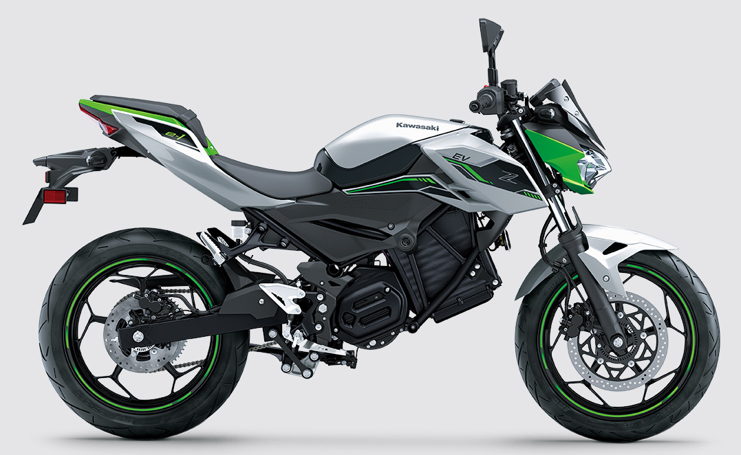 Kawasaki Z e-1 | ライトウェイトEV コミューター| ゼロエミッションでモーターサイクルの楽しさを追求