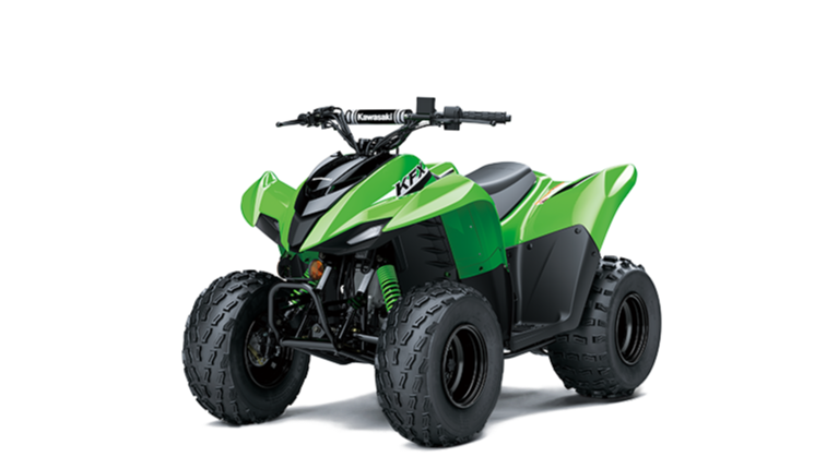 Kawasaki KFX90 | ユースATV |中級者向け四輪オフロードビークル