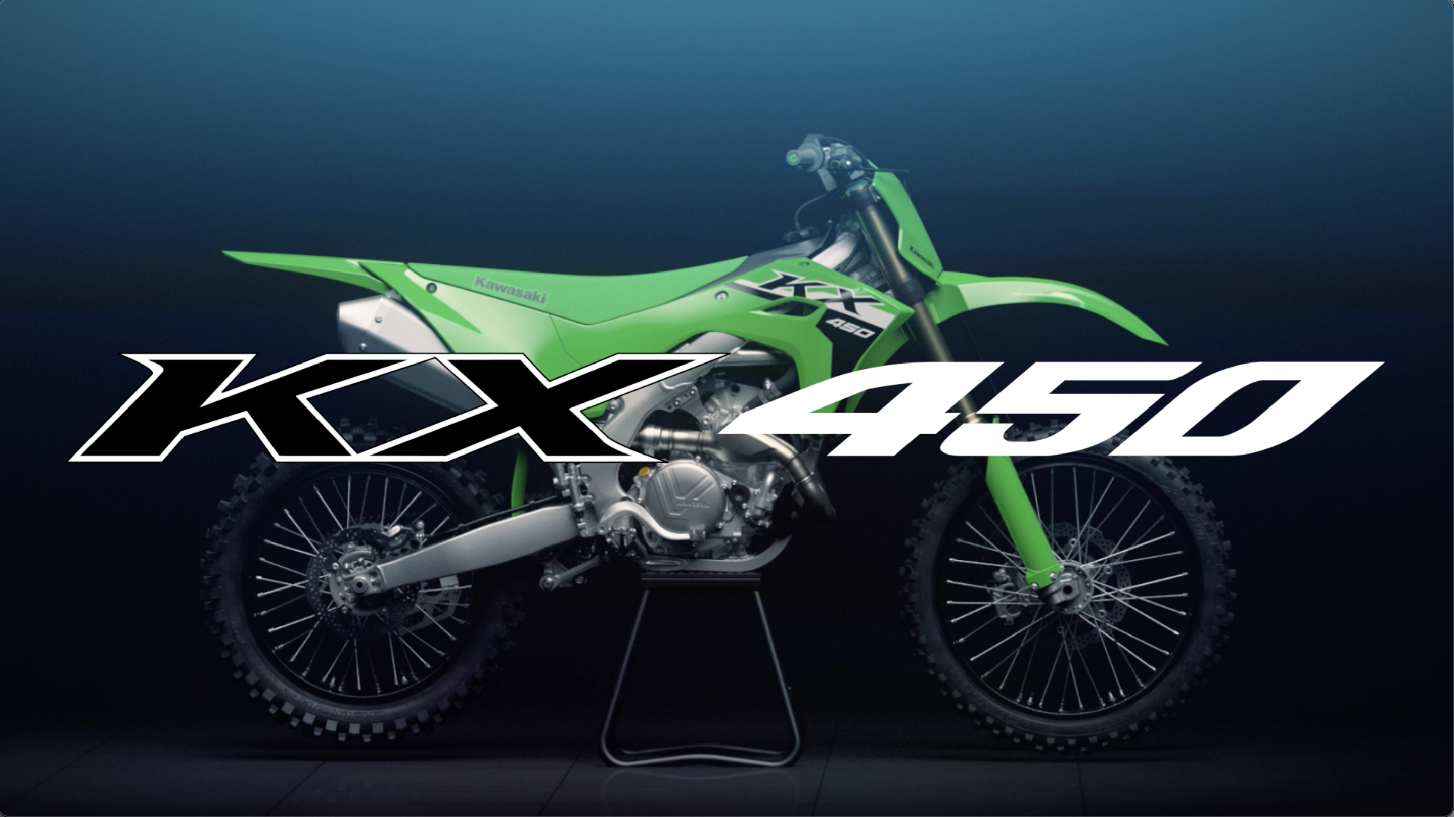 Kawasaki KX450 | 競技用車両|もっともパワフルなモトクロッサー