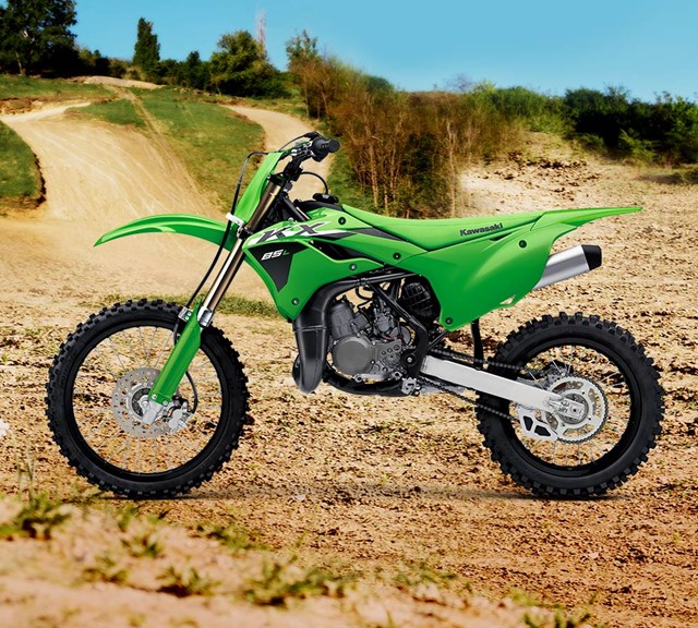 Image of 2024 KX85 L in action