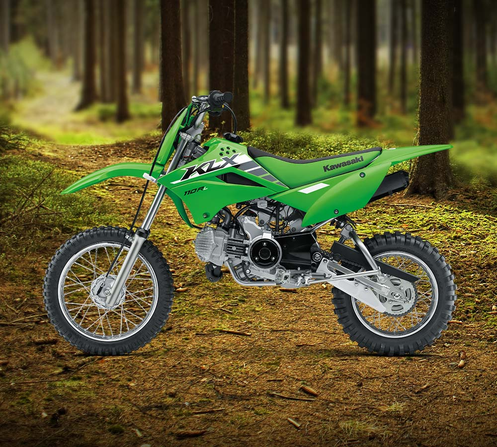 Kawasaki KLX110R｜幅広いライダーが楽しめるオフロードバイク。