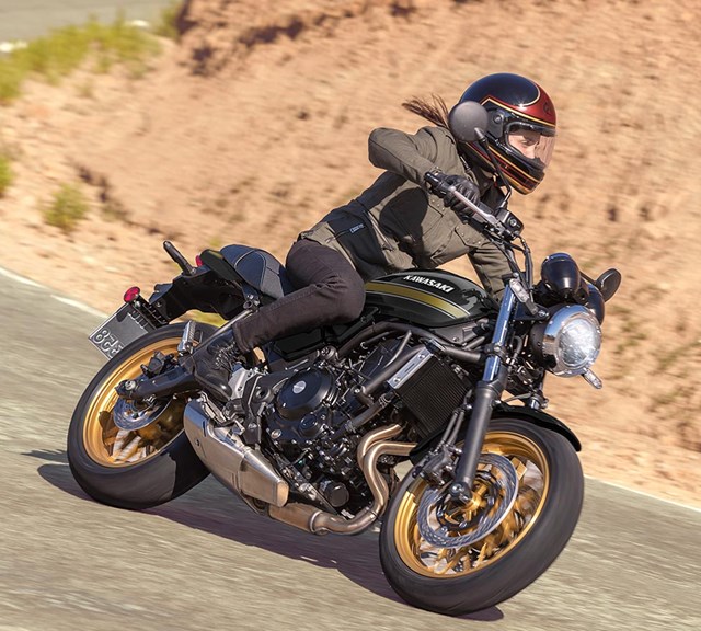 Image of 2025 Z650RS in action