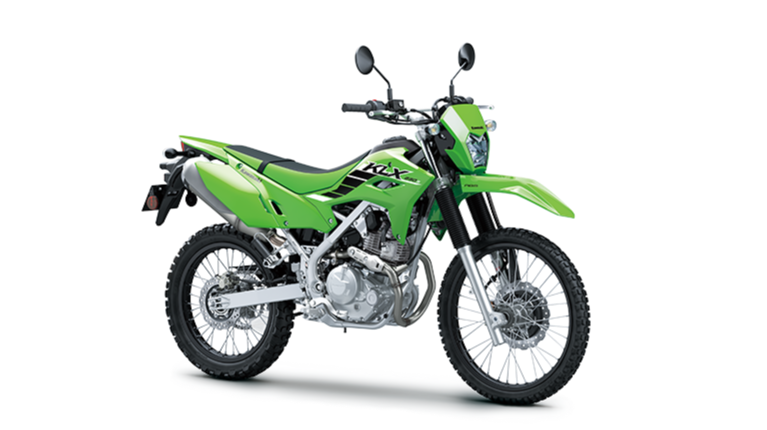 Kawasaki KLX230 | デュアルパーパスモーターサイクル | 軽量なオン/オフロードスポーツモデル