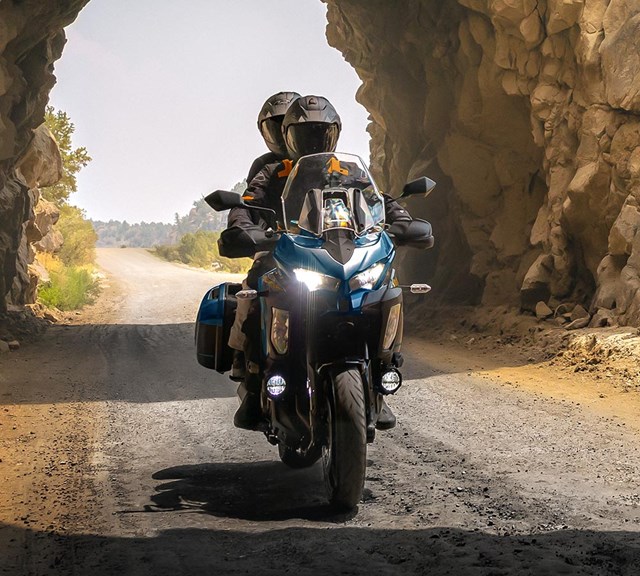 Image of 2026 VERSYS 1100 SE in action