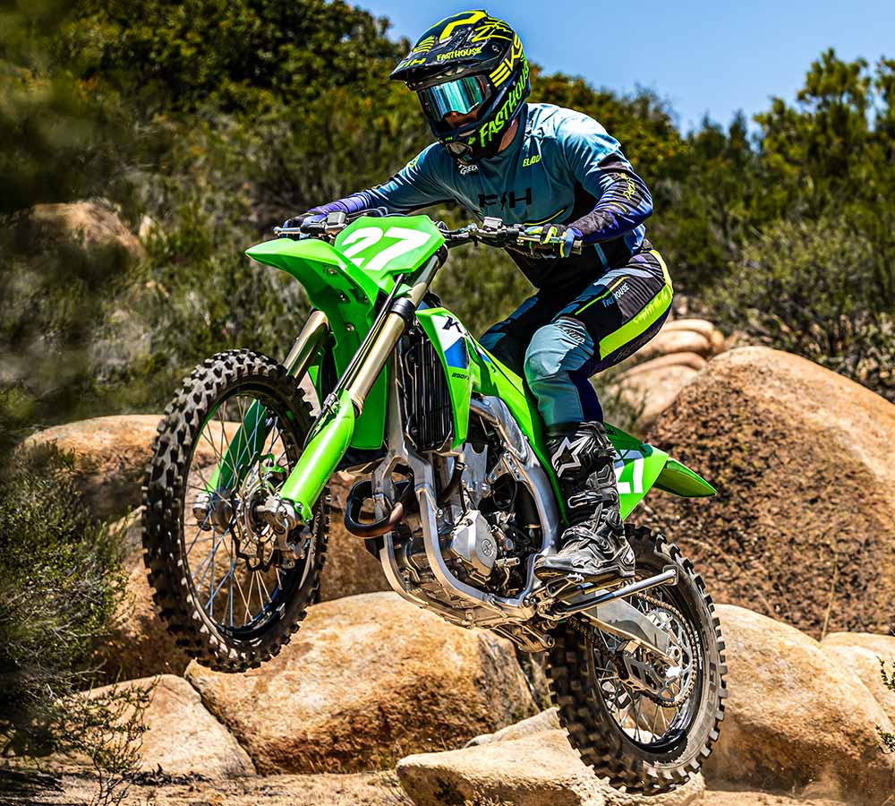 Kawasaki KX250FX | 競技用車両|ハイパフォーマンスなクロスカントリー