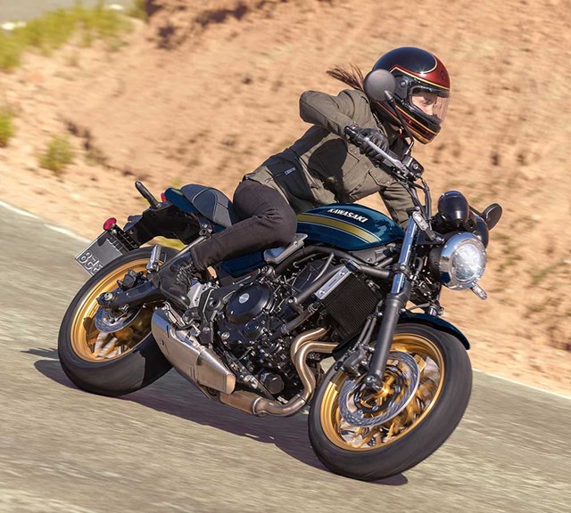 Image of 2027 Z650RS in action