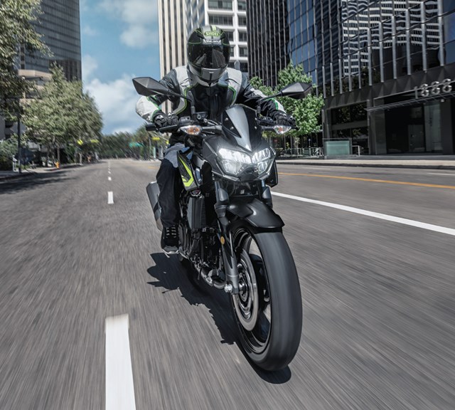 Image of 2020 Z400 ABS in action